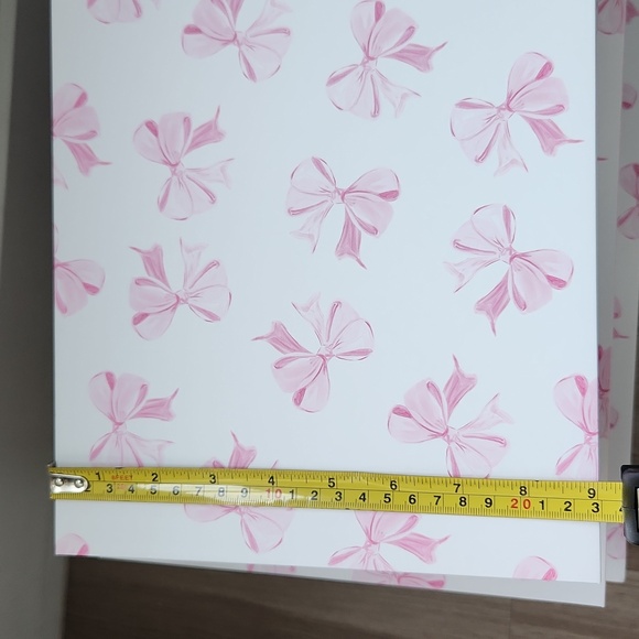 Pink Bow boxes scallop detail - Picture 3 of 7